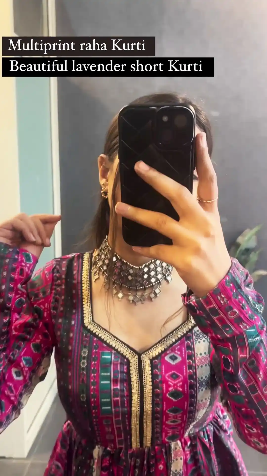 Beautiful Multiprint Short Raha Kurtis.png